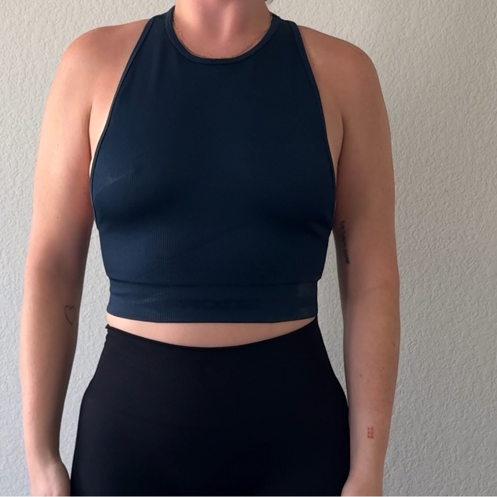 Prozis Dark Blue Crop Top